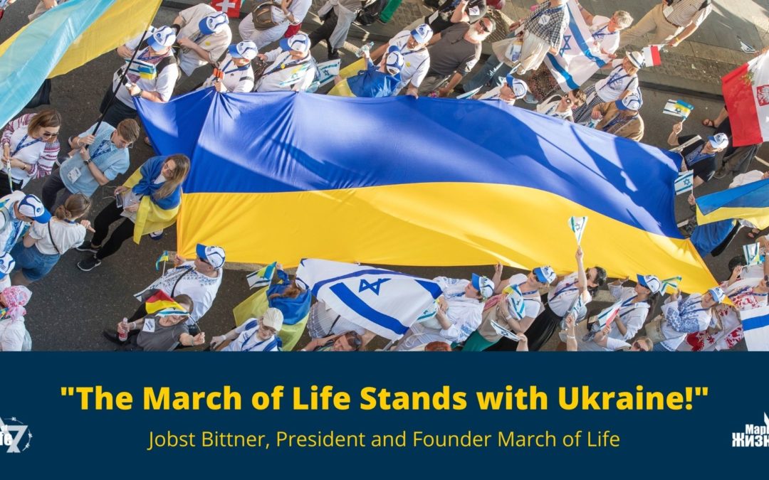 The March of Life Stands with Ukraine