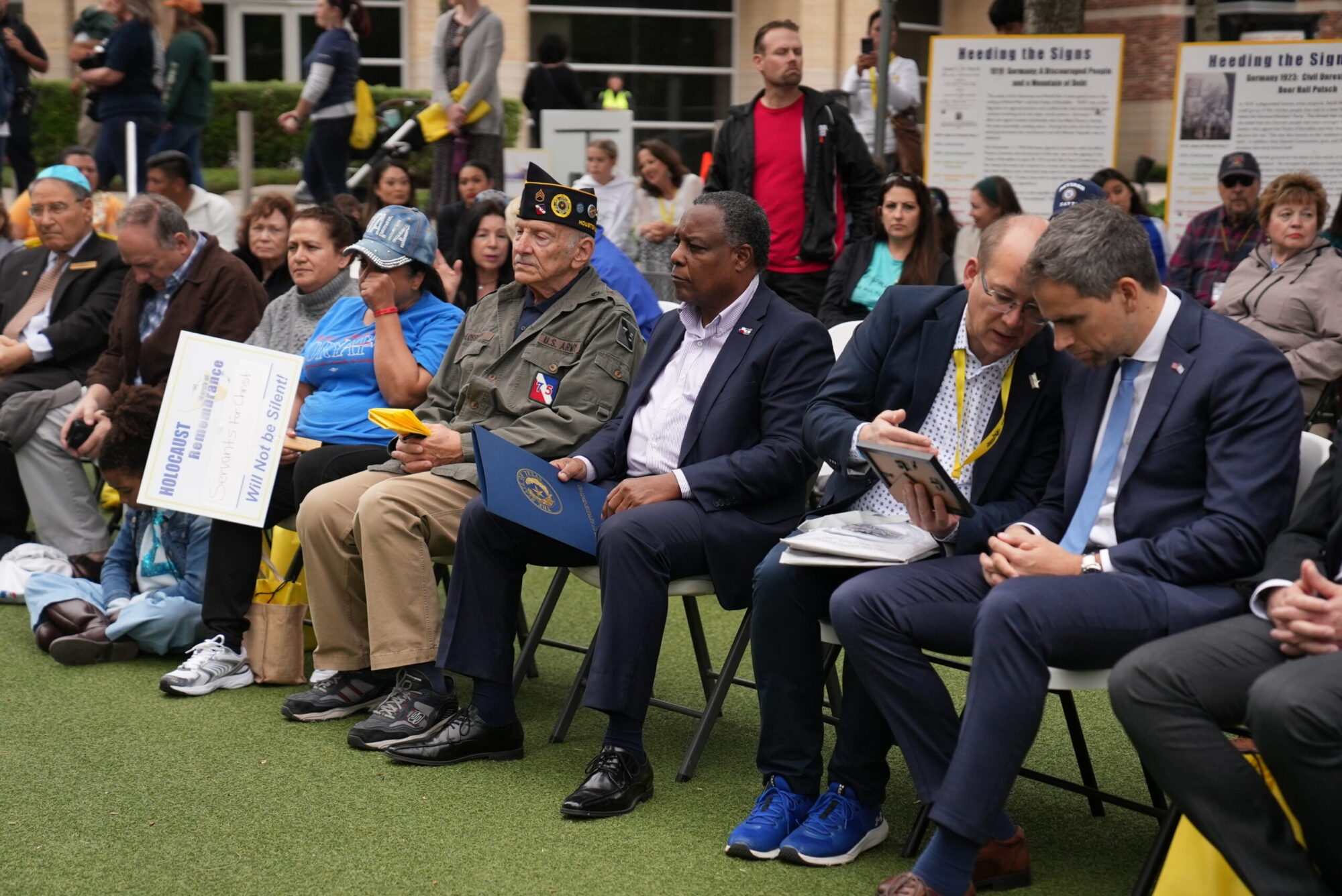 Participants at 2023 March of Remembrance