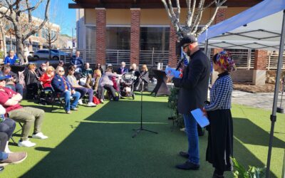 International Holocaust Remembrance Day at the Holocaust Garden of Hope