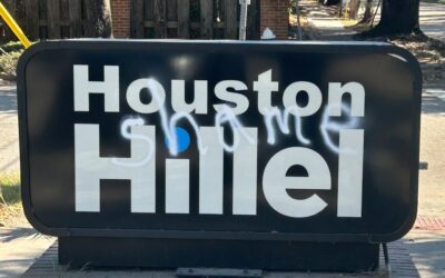 Houston Hillel hit with antisemitic graffiti