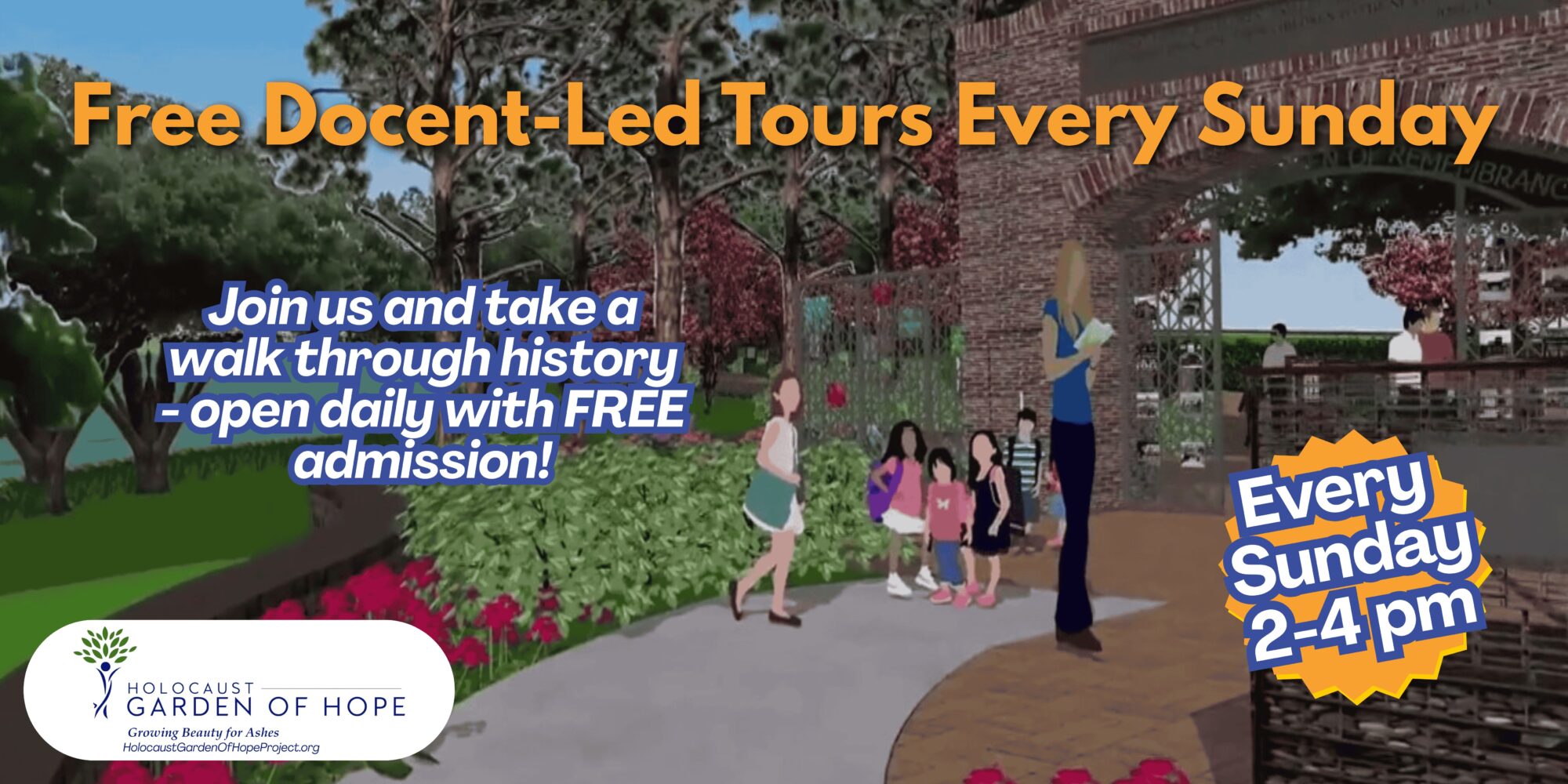 Free Docent-Led Tours Sun 4-6pm, Jun 1st - Sep 1st 